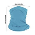 thumbnail image 3 of hengsof Men's Summer UV Protection Cooling Neck Gaiter Face Clothing Neck Gaiter Mask Scarf Sunscreen Breathable Bandana, 3 of 5