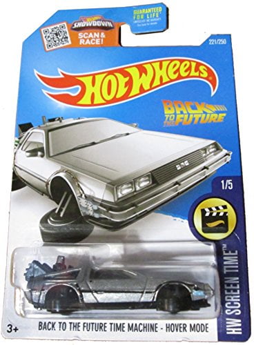 delorean hot wheels back to the future