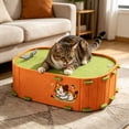 thumbnail image 4 of Outdor Cat Can Shape Shelter—Cozy Canned Style Cat Friendly For Small Felines And Craft Easy Clean Versatile Indoor Shelter, 4 of 6