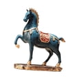 thumbnail image 1 of Figura de caballo Estatua de caballo Decoración Fengshui Adorno de escritorio Escultura de caballo para 20 cm x 75 cm x 225 cm, 1 of 9