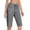 Black, variant on KyCheLot Womens Workout Shorts Fashion Knee Length Drawstring Elastic Waist Shorts Casual Summer Yoga Outfits
