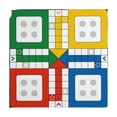thumbnail image 2 of 19.68" x 19.68" Ludo Game Mat, Classic Board Game Mat, Non-Slip Noise Reducing Table Cover, Portable Washable Game Mat for Ludo, Parcheesi, Family Game Night, 2 of 8