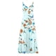 thumbnail image 4 of Puntoco Vestidos Mujer Verano Casual Suelto Sin Mangas Vestidos Sueltos Vestido Estampado Floral Girasol, 4 of 4
