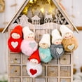 thumbnail image 5 of Adornos navideños con forma de ángel para colgar en el árbol, manualidades navideñas, decoraciones de elfos, 5 of 5