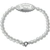 Sterling Silver Quince Girl Pearl Bracelet, 6