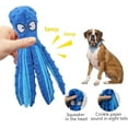 thumbnail image 4 of Octopus Dog Toy, Friend Octopus Plush, Interactive Chew Dog Toy for Aggressive Chewers, Squeaky, Made of Bite Resistance Material, No Stuffing (2pcs C), 4 of 10