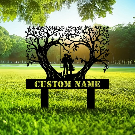 Custom Metal Sign Bride and Groom Name Sign, Personalized Name, Wedding Sign, Outdoor Door Monogram, Wedding Metal sign