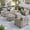 Dark Gray, variant on Ovios 7 Pieces Outdoor Patio Furniture Set All-Weather Rattan Wicker Sectional Sofa and Chairs with Ottomans, Dark Gray