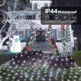 thumbnail image 3 of HEYFUNi 192 LED Net Lights Outdoor Mesh Lights 8 Modes Net Lights for Bushes Plug in Waterproof Christmas Net String Lights for Bushes Ceiling Wedding Indoor Outdoor(9.8ft x 6.6ft White), 3 of 5