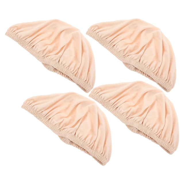 unbranded 4Ud Cobertores Elásticos Beige Para Taburetes Con Decorativo Para Oficina