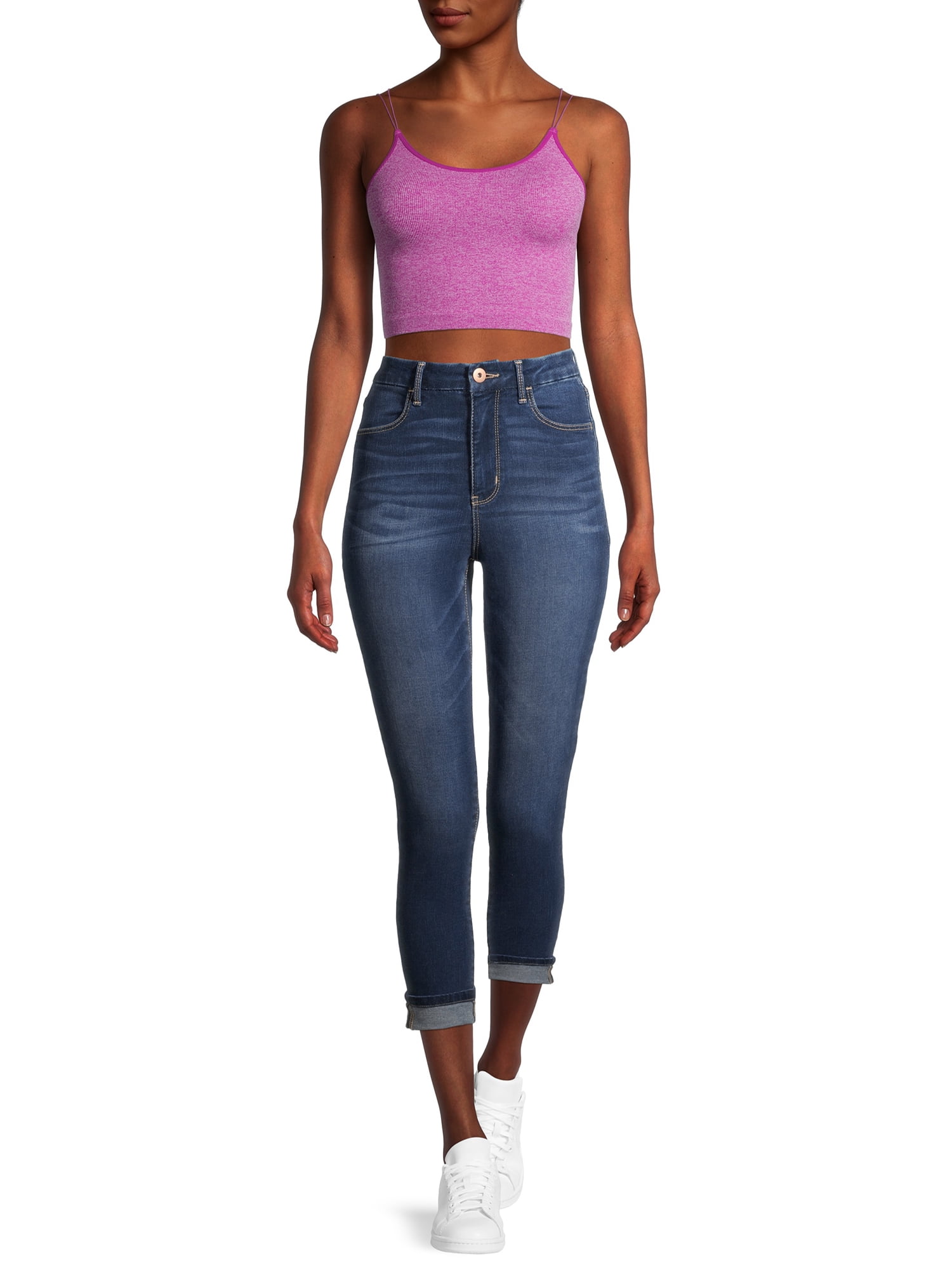 No Boundaries Juniors Seamless Cami Bra