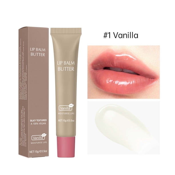Bálsamo labial de verano, barra labial acondicionadora para un cambio instantáneo, brillo e hidratación, cuidado labial calmante con tinte transparente