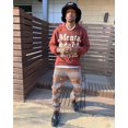 thumbnail image 3 of Sudadera con capucha estilo retro Y2k con estampado de letras de anime, holgada, informal, de gran tamaño, tendencia, ropa de pareja Harajuku 2023, 3 of 5