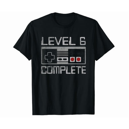 Level 6 Complete 6 Year 6Th Wedding Anniversary For Him Her Shirt Unisex S-5Xl Hot Trending Shirt Vintage Birthday Gift