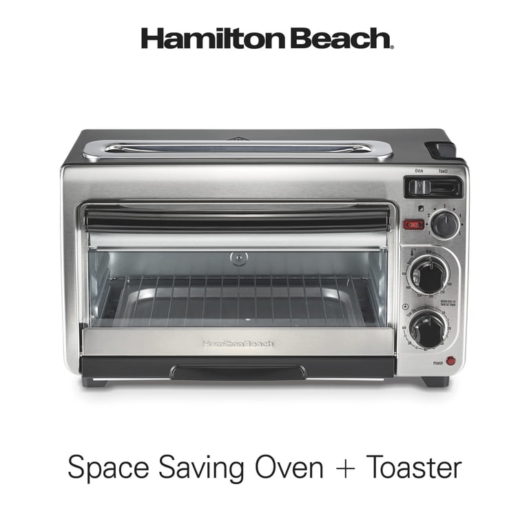 Space-Saving 2-in-1 Toaster Oven and Toaster Combo photo 8