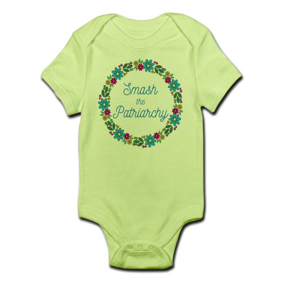 CafePress - Smash The Patriarchy - Baby Light Bodysuit
