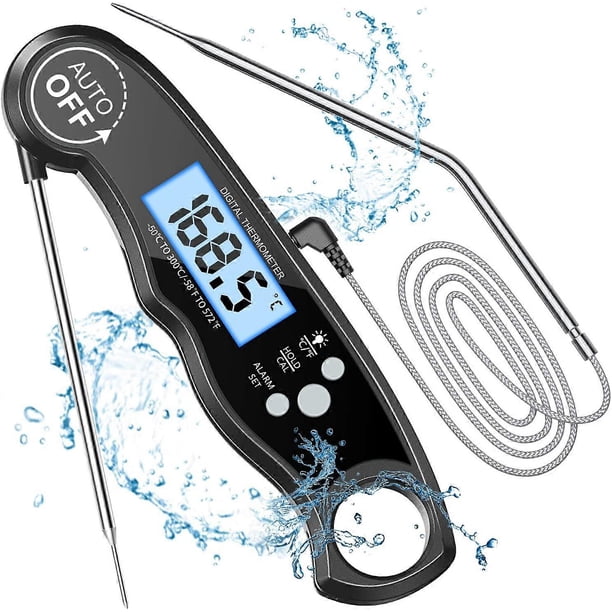 Kitchen Thermometer, Instant Read Cooking Thermometer, Digital Thermometer for Cooking, Meat, Wine