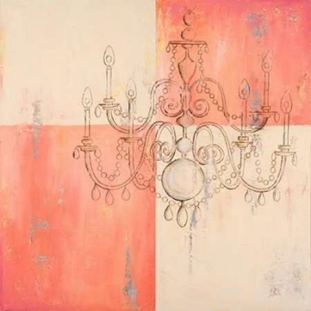 Hollywood Vintage Pink Square Stretched Canvas - Patricia Pinto (12 x