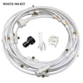 thumbnail image 1 of Sistema de nebulización para invernaderos, plantas de jardín para interiores y exteriores, flores, kit de riego para riego, juego de 9 m, color blanco Inevent HA001762-02, 1 of 7