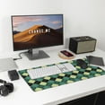 thumbnail image 6 of Cauagu Green Squares for Large Mouse Pad,XXL Extended Gaming Mouse Mat Long Extended Desk Mat Big Desk Pad Mat(16 x 29.5in) for Work/Game/Office/Home, 6 of 8