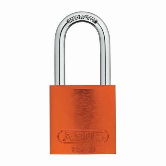 Abus Lockout Padlock,KA,Orange,1-1/2"H 72 HB/40-40 KA Orange
