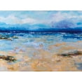 thumbnail image 2 of Vertentes, Jeanette 18x15 White Modern Wood Framed Museum Art Print Titled - East Beach, 2 of 4