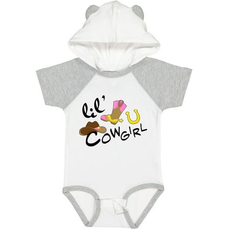 

Inktastic Lil Cowgirl Gift Baby Girl Bodysuit