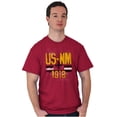 thumbnail image 5 of New Mexico Zia Sun Symbol Distressed Men's Graphic T Shirt Tees Brisco Brands S, 5 of 6
