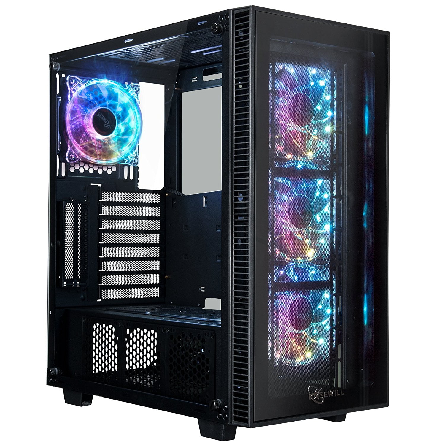 CASE ROSEWILL CULLINAN MX GAMING ATX Mid Tower Computer Case 