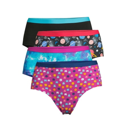 

No Boundaries Women s Hipster Panties 4-Pack