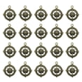 thumbnail image 3 of Miangastore Alloy Jewelry Pin Accessories for DIY Necklace Bracelet Making 20pcs Coffee Color, 3 of 8
