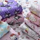 thumbnail image 2 of Sanrio-sábanas de cama de Hello Kitty para mujer, tela de algodón hecha a mano DIY, ropa de habitación para el hogar, Sábana plana, decoración artesanal para el hogar, 2 of 4