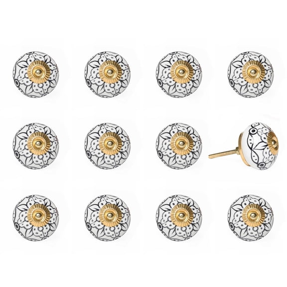 1.5" X 1.5" X 1.5" Multi-Color 8 PACK KNOB-IT K000010