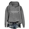 thumbnail image 4 of Wdgfv Thick Warm Hoodie for Women Women's Hoodies & Sweatshirts Funny When It Is Dark Enough Can You See The Pullover, 4 of 4