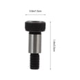 thumbnail image 3 of 1 Set 6Pcs Hex Shoulder Screws Practical Carbon Steel Shoulder Bolts (Silver), 3 of 7