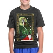 Tim Burton's The Nightmare Before Christmas City Creepin Boy's T-shirt (Large, 10/12)