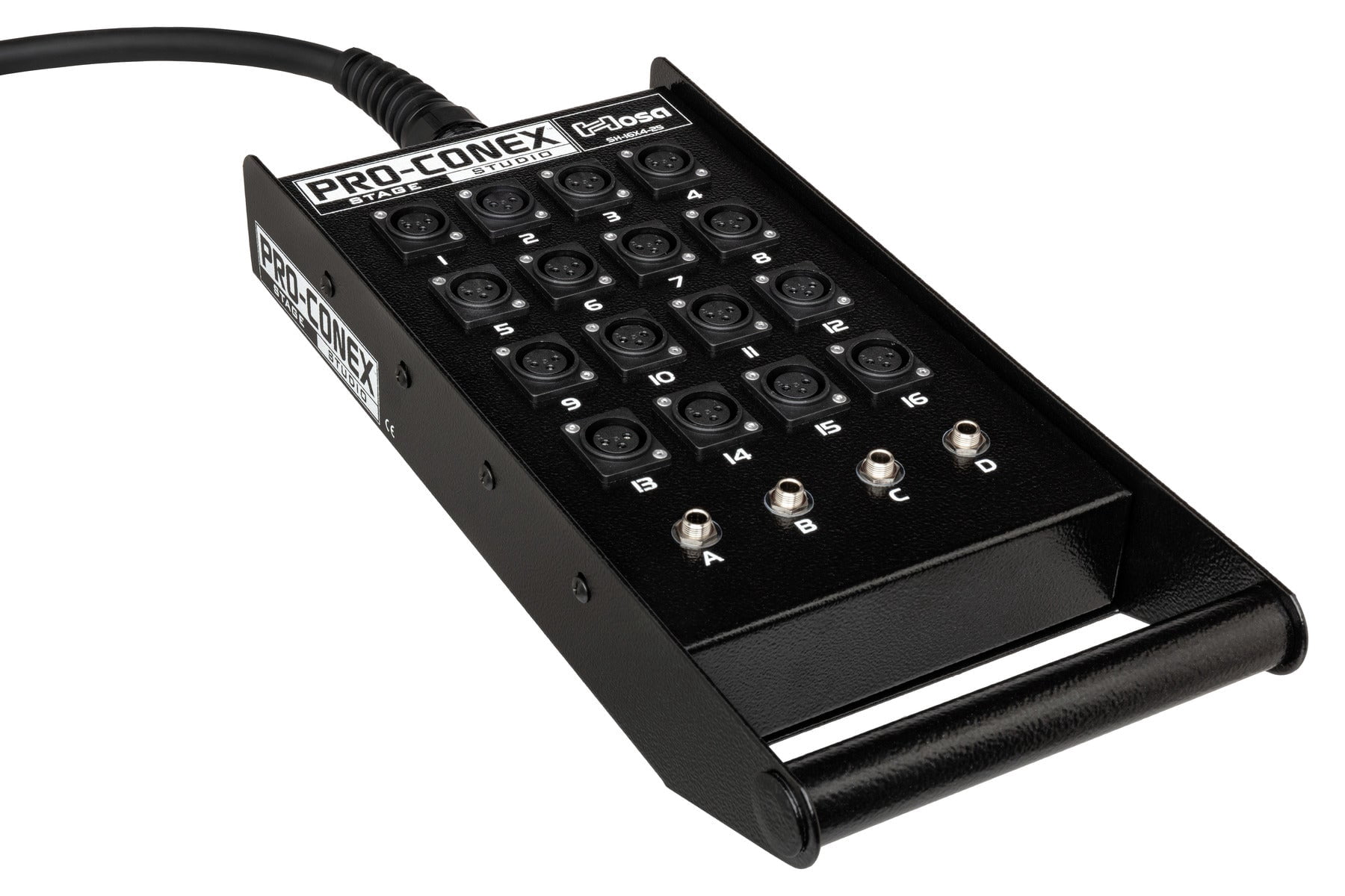 Hosa Technology 25' Stage Box Snake with 16 3-Pin XLR Send and 4 TRS Return Channels