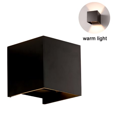 LAMIRO 12W Outdoor Light Fixture Dusk to Dawn Outdoor Lighting,Exterior Modern Wall Waterproof Porch Light,Outside Light