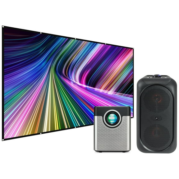 iLive Cinema Pop-Up Movie Theater Kit, THE2604BDL