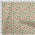 thumbnail image 4 of Soimoi Veggies Printed, Cotton Fleece, Fabric by The Yard Sewing DIY Stretch Fabric 56 Inches Wide, WarmFabric for Hats, Coats, Gloves, Blankets, Green, 4 of 5