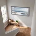 thumbnail image 7 of Ocean Beach Window Canvas Wall Art - Summer Coastal Seascape Picture Landscape Canvas Prints, Horizontal Tropical Sea Paintings Artwork for Home Decor, 7 of 7