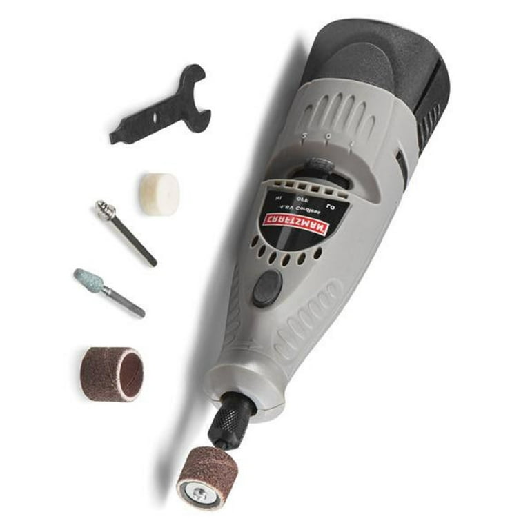 Craftsman Cordless Rotary Tool Compact 4.8 volt 5 Accessories Gray