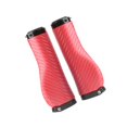thumbnail image 1 of maskred Poignées de Guidon Universelles pour Vélo de Montagne Légères et Absorbant les Chocs Longues Rouges Diamètre 22.2mm 1Set, 1 of 6