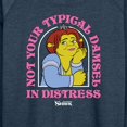 thumbnail image 3 of Shrek - Damsel In Distress - Women's Lightweight French Terry Long Sleeve Shirt, 3 of 5