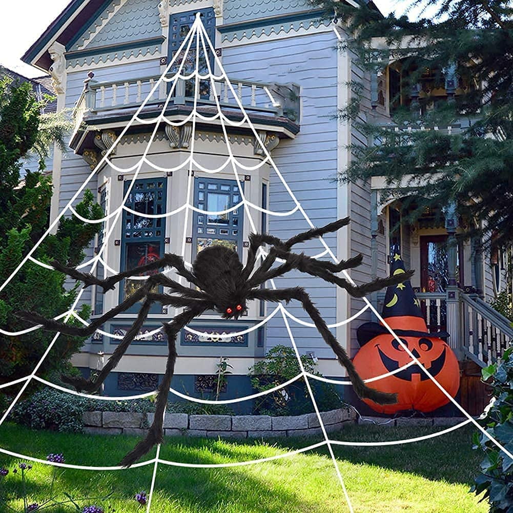 Spider Halloween Decoration Haunted House Prop Indoor Outdoor MC 