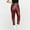 Red, variant on Juslio Girls Pants Casual Solid Thin Light Patch Leggings Elastic Slim Black