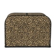 thumbnail image 2 of Lsque Leopard Print Print 4 Slice Toaster Cover , Kitchen Appliance Dustproof Protector , Toaster Protector Dustproof Kitchen Appliance Cover, 2 of 7