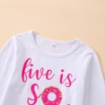 thumbnail image 3 of Okbabeha Baby Girl First Birthday Outfit Sweet One Long Sleeve Shirt Top+Long Pants+Headband Set 1st Birthday Clothes 3Pcs, 3 of 7