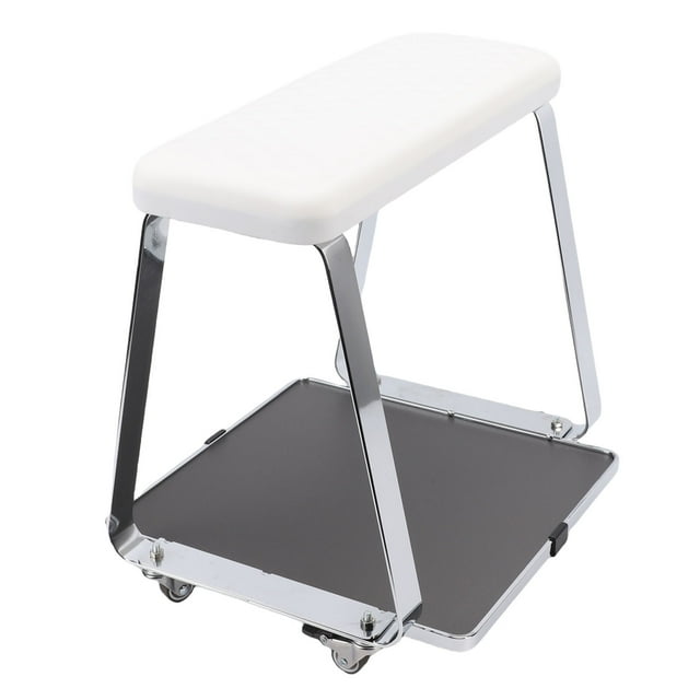Carro De Baño Para Pies De Salón, Cojín De Espuma Viscoelástica, Carrito De Descanso Para Pies De Pedicura Móvil Con Bandeja Y Ruedas Para Salón De Belleza