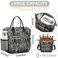 thumbnail image 5 of Halloween White Spider Web Pattern Womens Lunch Box for Work,Insulated Large Lunch Bag for Tween and Teen,Loncheras Para Mujer,Leakproof Adult Lunch Bag for Work,Beach,Travel,Picnic,Camping, 5 of 7